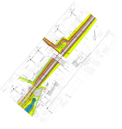 Lageplan Trogbauwerk